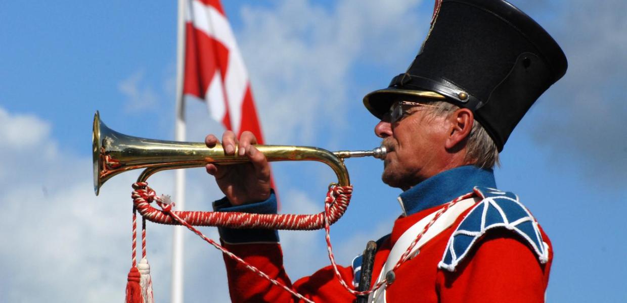 Soldat med trompet i Fredericia