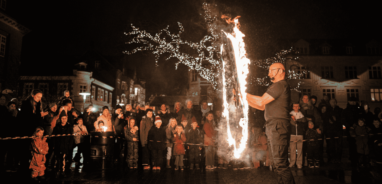 Oplev ildshow til Jul i Fredericia