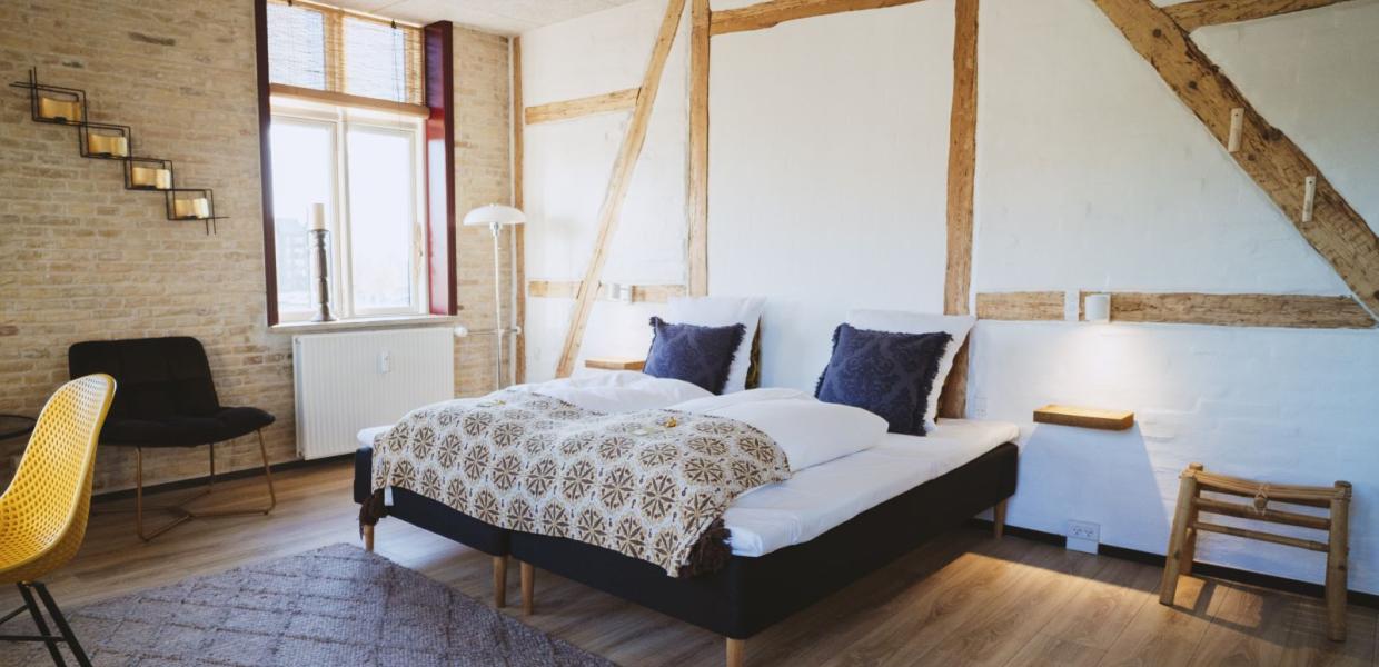 Hotelværelse hos Hotel Gammel Havn