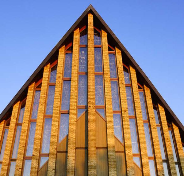 Markant arkitektur i Christianskirken