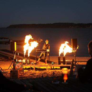 DJ koncert på Østerstrand