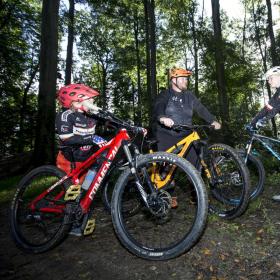 På MTB i Hannerup Skov