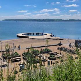 Cirkelbroen på Østerstrand