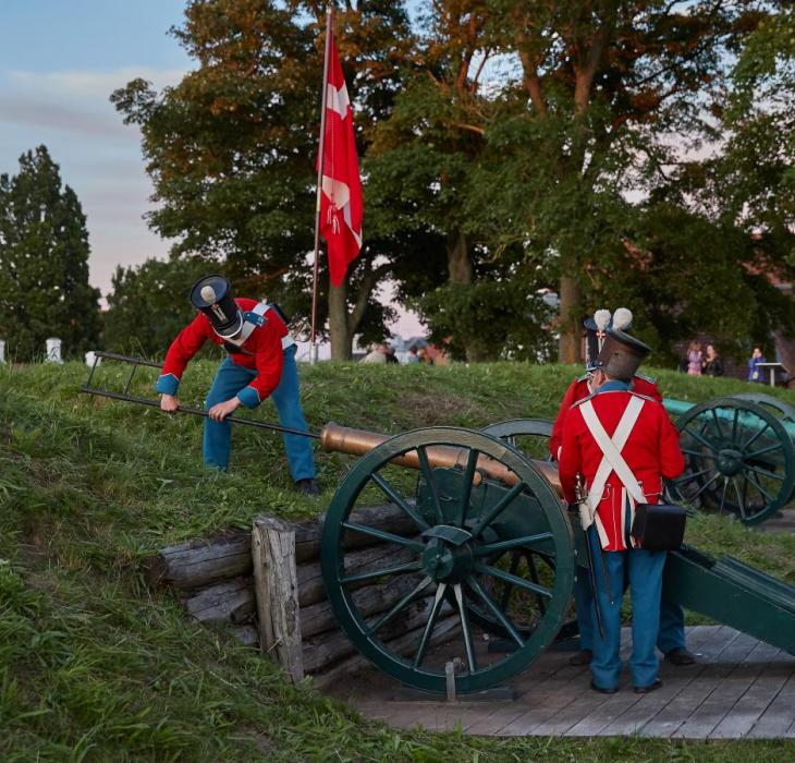 6. juli-soldater på Fredericia Vold